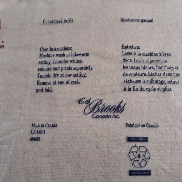 Vintage Texmade Ibex double flannel blanket - Picture 4 of 6